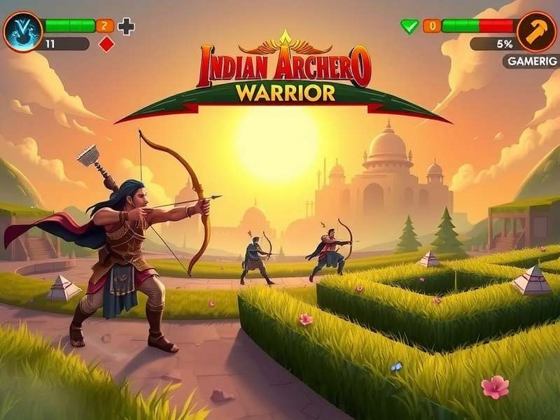 Indian Archero Warrior Gameplay Screenshot